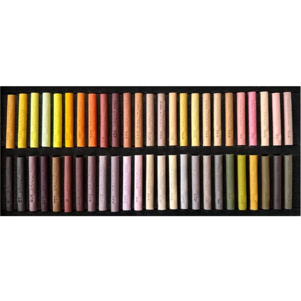 50 pastels aux tons chauds par A. Le Borgne " Amaterasu"