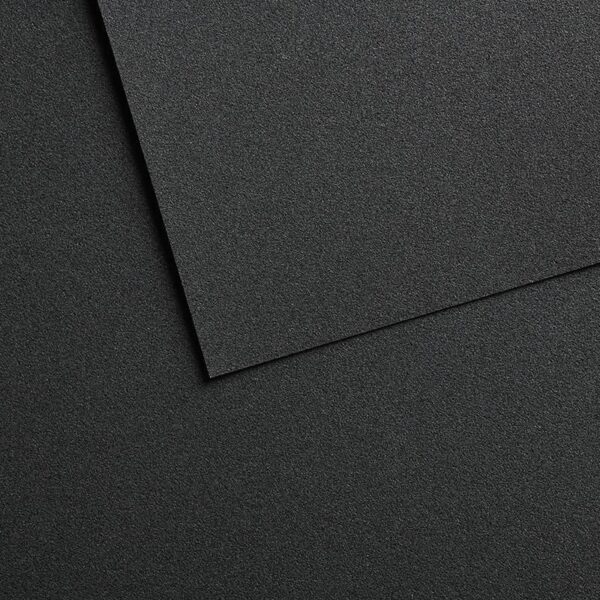 Feuille de Canson Velvet Gris anthracite