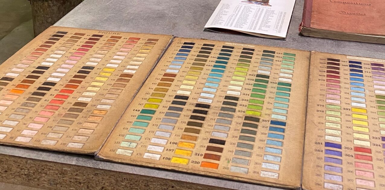 The story  of the color chart