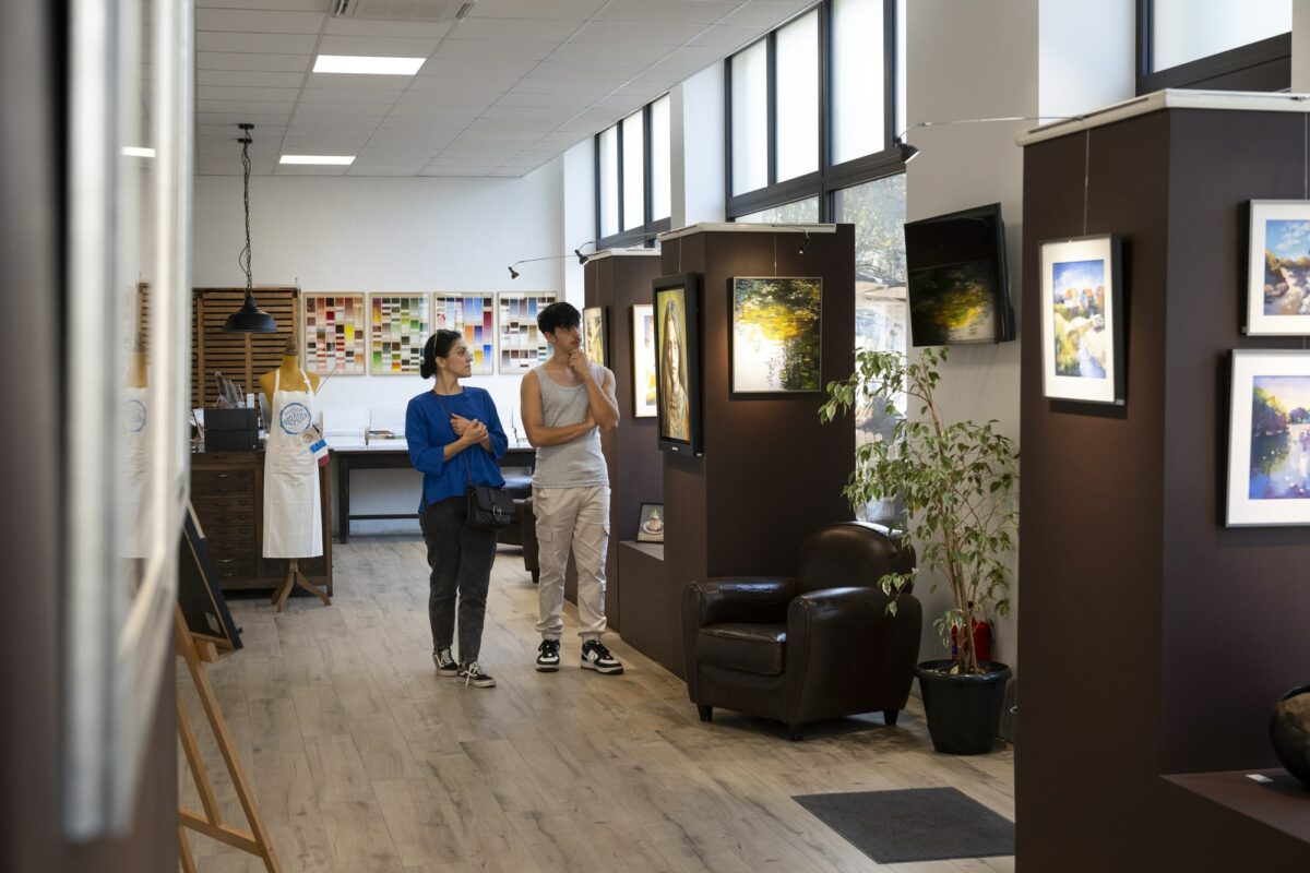 Photo prise par l’Office de Tourisme Lascaux-Dordogne, Vallée Vézère / Galerie intérieure 2025